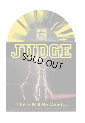画像2: JUDGE - There Will Be Quiet...(Yellow With Black Splatter) [EP] 