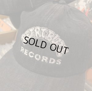 画像2: RETRIBUTE RECORDS - Logo Denim CAP (黒) [キャップ]