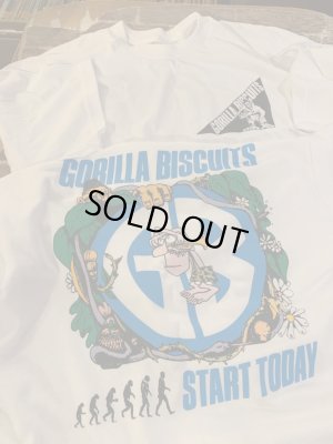 画像2: [Lサイズのみ] GORILLA BISCUITS - Jungle Tシャツ (白) [Tシャツ]