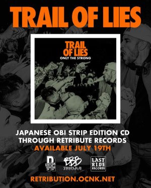 画像2: TRAIL OF LIES - Only The Strong (Color Vinyl) [LP]