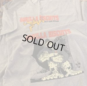 画像1: GORILLA BISCUITS - Hold Your Ground Tシャツ (Grey) [Tシャツ]