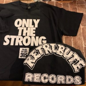 画像1: TRAIL OF LIES - Only The Strong + OTS Tシャツ [Tシャツ / Tシャツ+CD]