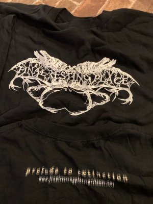 画像2: [XXLサイズのみ] FINAL RESTING PLACE - Prelude To Extinction Tシャツ(黒) [Tシャツ]