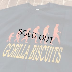 画像1: [Lサイズラス1] GORILLA BISCUITS - Start Today Tシャツ (Navy)  [Tシャツ]