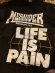 画像2: [Lサイズラス1] MERAUDER - Life Is Pain Demo Tシャツ [Tシャツ]