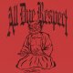 画像: ALL DUE RESPECT - Demo 7" [CD]