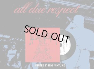 画像2: ALL DUE RESPECT - Demo 7" [CD]