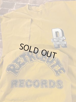 画像3: RETRIBUTE RECORDS - OG Logo Tシャツ (MUSTARD/PEPPER) [Tシャツ]