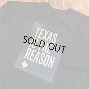 画像1: [XLサイズのみ] TEXAS IS THE REASON - Logo Crew Sweat (紺) [トレーナー]