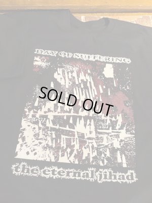 画像2: [XLサイズのみ] DAY OF SUFFERING - Art Tシャツ (黒) [Tシャツ]