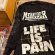 画像1: [XXLサイズラス1] MERAUDER - Life Is Pain Demo Long Sleeve Tシャツ (黒) [長袖Tシャツ]