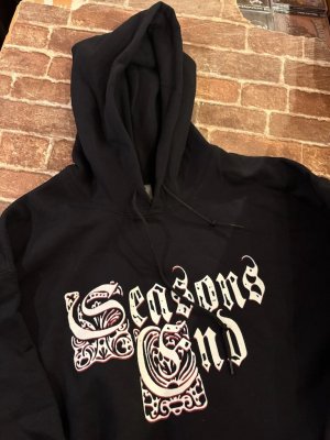 画像2: SEASONS END - Logo Hoodie (黒) [パーカー / パーカー+CD] 