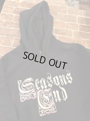 画像2: SEASONS END - Logo Hoodie (黒) [パーカー / パーカー+CD] 