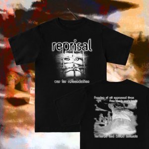 画像1: [先行予約商品] REPRISAL - War For Refoundation Tシャツ (黒) [Tシャツ]