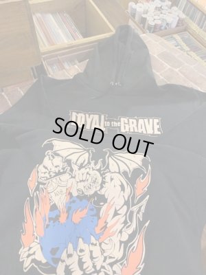 画像2: [XXLサイズラス1] LOYAL TO THE GRAVE - Devildog Hoodie (黒) [パーカー]