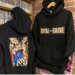 画像: [XXLサイズラス1] LOYAL TO THE GRAVE - Devildog Hoodie (黒) [パーカー]