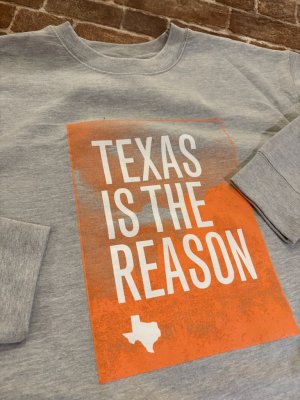 画像3: TEXAS IS THE REASON - Logo Crew Sweat (紺) [トレーナー]