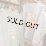 画像: [XLサイズラス1] TEXAS IS THE REASON - Logo Crew Sweat (グレー) [トレーナー]