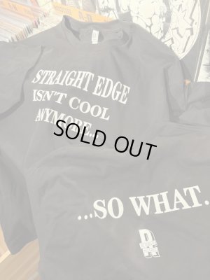 画像2: RETRIBUTE RECORDS - Straight Edge is... Tシャツ (黒) [Tシャツ]