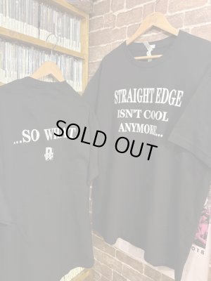 画像3: RETRIBUTE RECORDS - Straight Edge is... Tシャツ (黒) [Tシャツ]