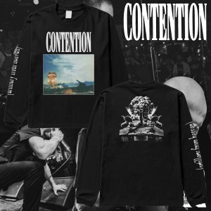 画像2: [先行予約商品] CONTENTION - Artillery From Heaven Tシャツ (黒) [Tシャツ/長袖Tシャツ]