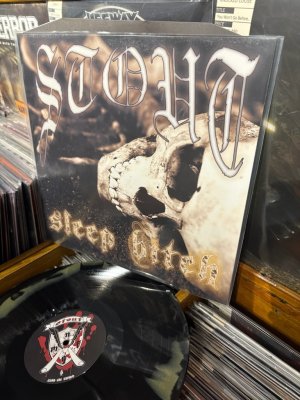 画像2: STOUT - Sleep Bitch (Black & Gold Merge) [LP]