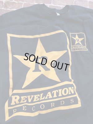 画像2: [XLサイズラス1] REVELATION RECORDS - Logo Tシャツ(紺) [Tシャツ]