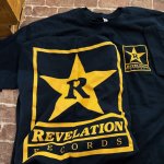 画像: REVELATION RECORDS - Logo Tシャツ(紺) [Tシャツ]