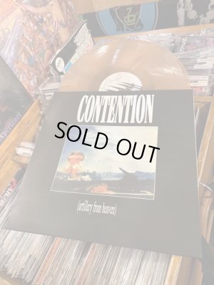 画像2: CONTENTION - Artillery From Heaven (Exclusive Orange with white splatter) [LP]