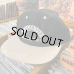 画像: RETRIBUTE RECORDS - Archied Logo Unstructure 6panel キャップ (ベージュx黒) [キャップ]