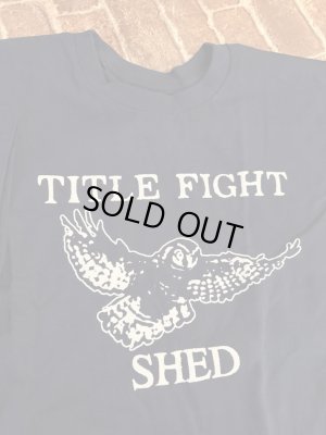 画像2: TITLE FIGHT - Shed Tシャツ (紺) [Tシャツ]