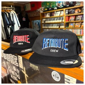 画像1: RETRIBUTE RECORDS - Crew CAP (Blue / Red) [キャップ]