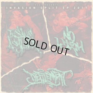 画像1: DEFILEMENT / INSANE ASYLUM / NO LEASH - Invasion Split [CD]