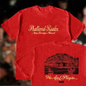 画像1: [先行予約商品] SHATTERED REALM - We Aint Playin... Tシャツ  [Tシャツ]