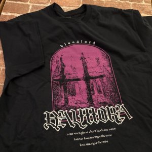 画像1: BALMORA - Gate Tシャツ (黒) [ Tシャツ / CD+Tシャツ]