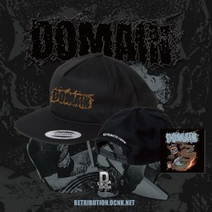 画像1: [先行予約商品] DOMAIN - Philosophy Of The Blade + Logo Capコンボ (黒) [CD+CAP / CAP] 