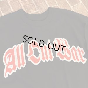 画像1: ALL OUT WAR - For Those Who Were Crucified Tシャツ (黒) [Tシャツ]