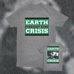 画像: [数個限定! 先行予約商品] EARTH CRISIS - Chain Tシャツ (グレー) [Tシャツ]