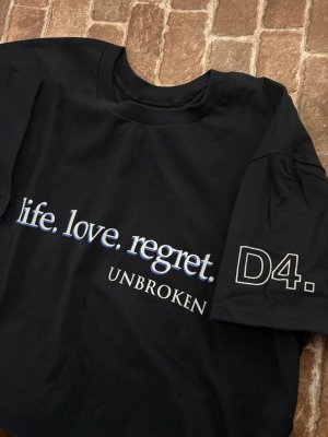 画像3: UNBROKEN - Japan Tour life. love. regret Ltd. Tシャツ (黒) [Tシャツ]