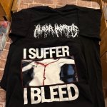 画像: ALGOR MORTIS - I Suffer, I Bleed Tシャツ (黒) [Tシャツ]
