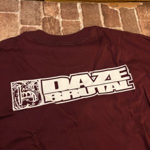 画像3: FATAL REAM - Logo Tシャツ (エンジ) [Tシャツ]