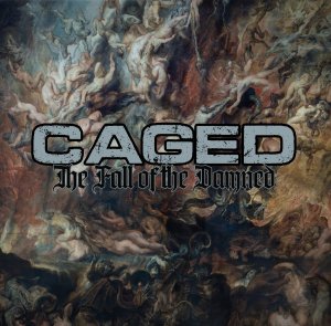 画像1: CAGED - The Fall Of The Damned (Blue Marbled) [LP]