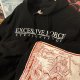 画像: EXCESSIVE FORCE - Straight Edge Hoodie (黒) [パーカー]