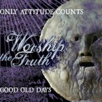 画像: ONLY ATTITUDE COUNTS / GOOD OLD DAYS - Worship The Truth Split [CD]